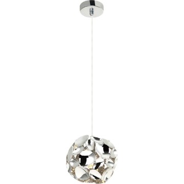 Open Design OR80179 - Lampada a sospensione con cavo CARERA 1xG9/7W/230V Ø 15 cm cromo lucido
