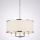 Open Design OR80209 - Kronleuchter an Kette CASA 3xE14/12W/230V creme/hochglanzchrom
