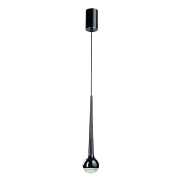 Open Design OR80247 - Lampada a sospensione LED con cavo CAPPI LED/5W/230V nera