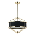 Open Design OR84153 - Suspension sur tige STESSO 4xE27/15W/230V Ø 42 cm doré/noir