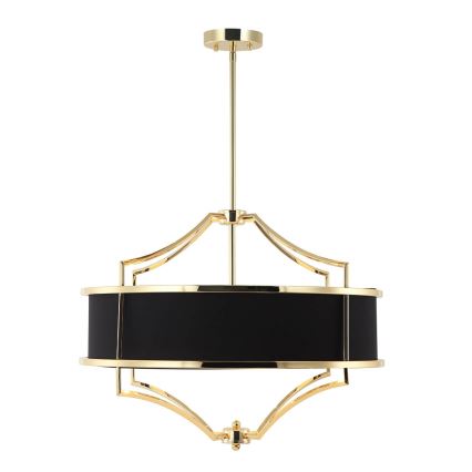 Open Design OR84160 - Lustre sur tige STESSO 4xE27/15W/230V Ø 55 cm doré/noir