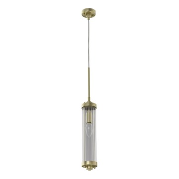 Open Design OR84368 - Lampadario a cavo FIATTO 1xE14/12W/230V in ottone