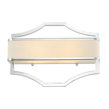 Open Design OR84504 - Applique murale GERDO 2xE14/12W/230V chrome brillant/blanc