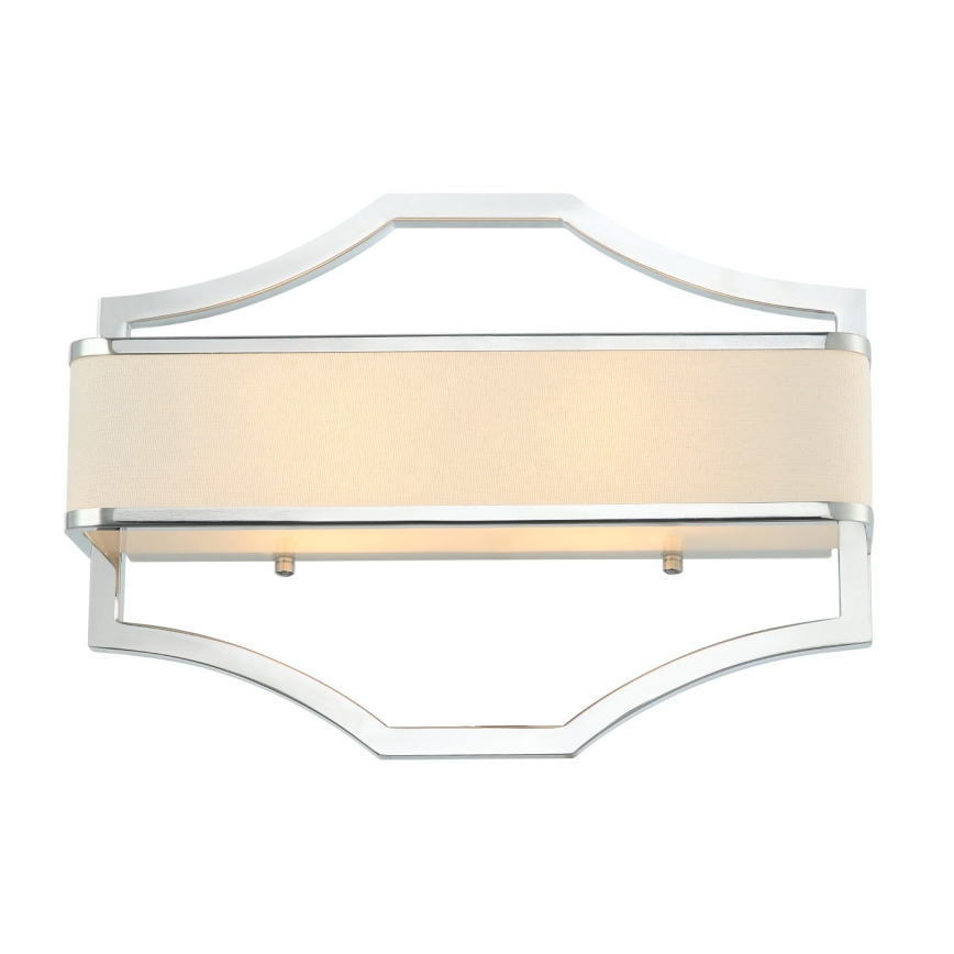 Open Design OR84504 - Applique murale GERDO 2xE14/12W/230V chrome brillant/blanc