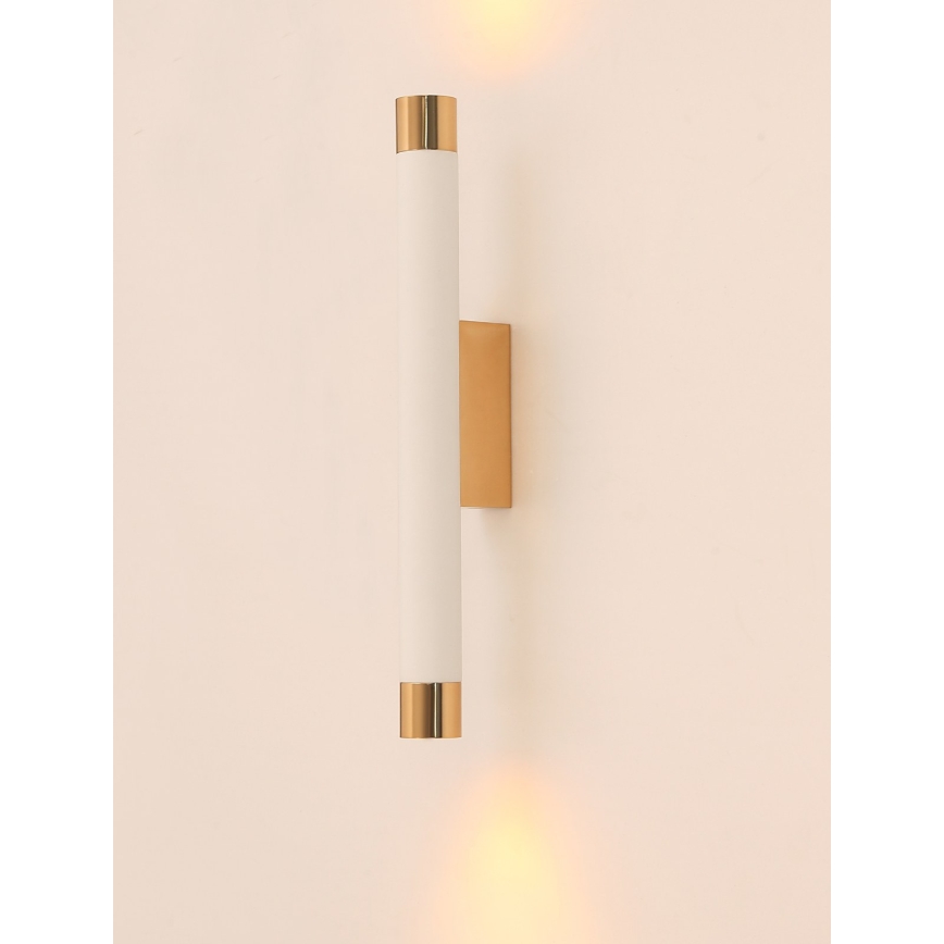Open Design OR84559 - Applique da parete Q 2xG9/3,5W/230V bianco/oro