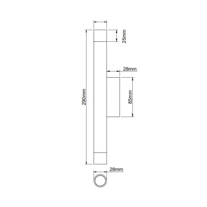 Open Design OR84559 - Applique da parete Q 2xG9/3,5W/230V bianco/oro