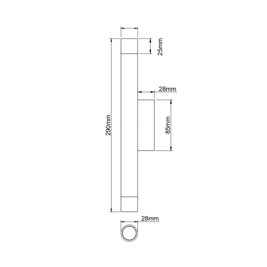 Open Design OR84559 - Applique da parete Q 2xG9/3,5W/230V bianco/oro