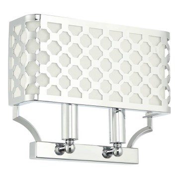 Open Design OR84597 - Applique murale VERNO 2xE14/12W/230V, chrome brillant
