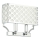 Open Design OR84597 - Applique VERNO 2xE14/12W/230V cromo lucido