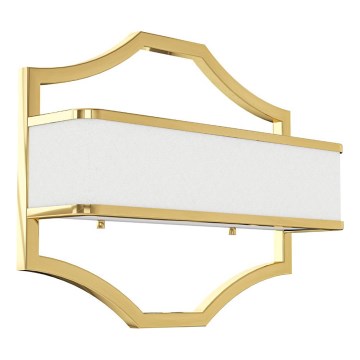Open Design OR84832 - Applique da parete GERDO 2xE14/12W/230V oro/bianco