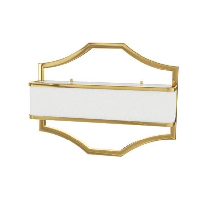 Open Design OR84832 - Wandleuchte GERDO 2xE14/12W/230V Gold/Weiß