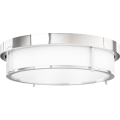 Open Design OR84948 - Plafoniera ROMI 3xE14/12W/230V diam. 40 cm cromo lucido