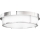 Open Design OR84948 - Plafoniera ROMI 3xE14/12W/230V diam. 40 cm cromo lucido
