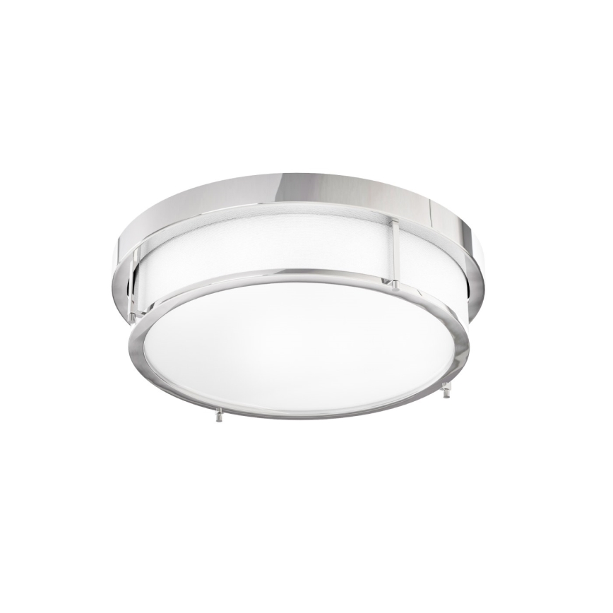 Open Design OR84948 - Plafoniera ROMI 3xE14/12W/230V diam. 40 cm cromo lucido