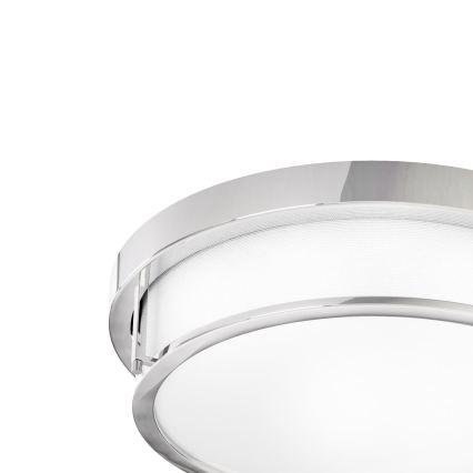 Open Design OR84948 - Plafoniera ROMI 3xE14/12W/230V diam. 40 cm cromo lucido