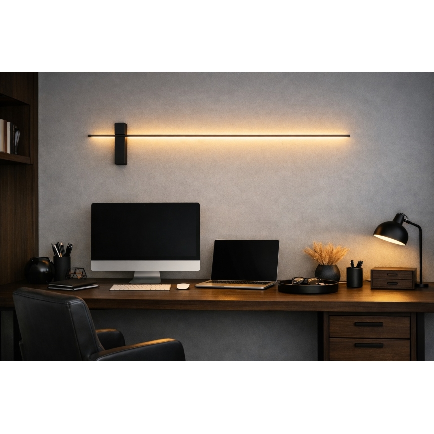 Open Design OR85051 - Lampada da parete BENE LED/10,5W/230V 100 cm nero