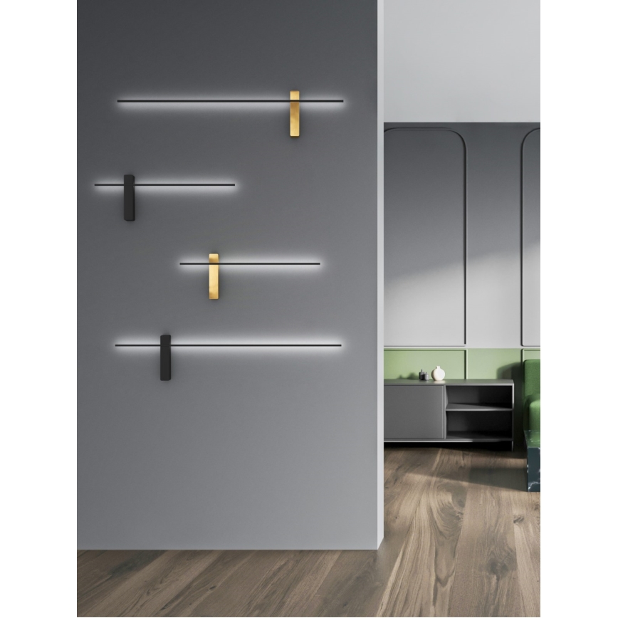 Open Design OR85051 - LED-Wandleuchte BENE LED/10,5W/230V 100 cm schwarz