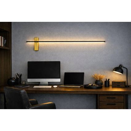 Open Design OR85075 - Applique murale LED BENE, 10,5 W, 230 V, 100 cm, dorée