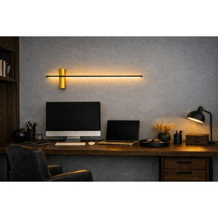 Open Design OR85082 - Applique murale LED BENE, 7W/230V, 62 cm, dorée