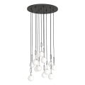 Open Design OR85389 - Lampadario a sospensione ERO su cavo 12xG9/8W/230V cromo lucido