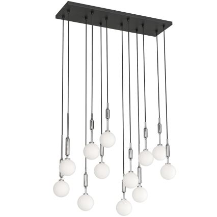Open Design OR85440 - Lampadario sospeso con cavo ERO 12xG9/8W/230V cromo lucido