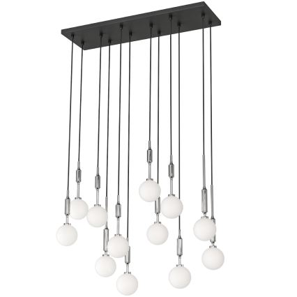 Open Design OR85440 - Lampadario sospeso con cavo ERO 12xG9/8W/230V cromo lucido