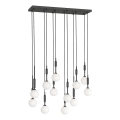 Open Design OR85464 - Lampadario a sospensione con cavo ERO 12xG9/8W/230V nero
