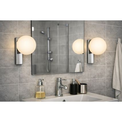 Open Design OR85525 - Applique murale pour salle de bains BOLETTA 1xG9/8W/230V IP44 chrome brillant