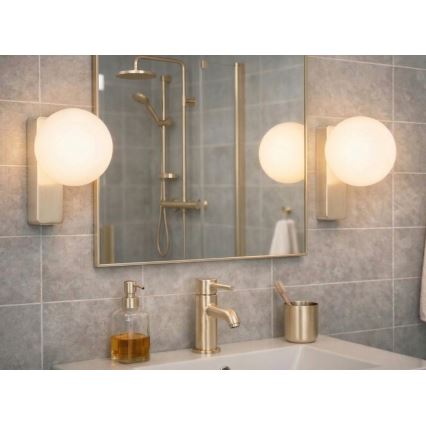 Open Design OR85532 - Applique da parete per bagno BOLETTA 1xG9/8W/230V IP44 ottone