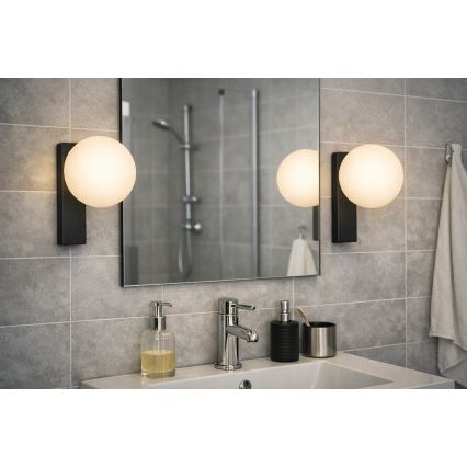 Open Design OR85556 - Applique murale pour salle de bains BOLETTA 1xG9/8W/230V IP44 noire