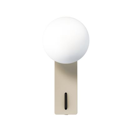 Open Design OR85587 - Applique murale BOLETTA 1xG9/8W/230V beige