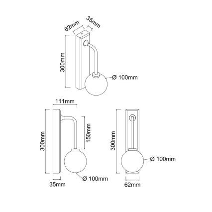 Open Design OR85594 - Applique da bagno ERO 1xG9/9W/230V IP44 cromo lucido