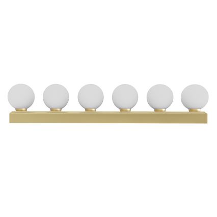 Open Design OR85686 - Applique murale pour salle de bains MERINO 6xG9/8W/230V 61 cm IP44 laiton