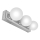 Open Design OR85709 - Applique da bagno MERINO 3xG9/8W/230V 30 cm IP44 cromo lucido