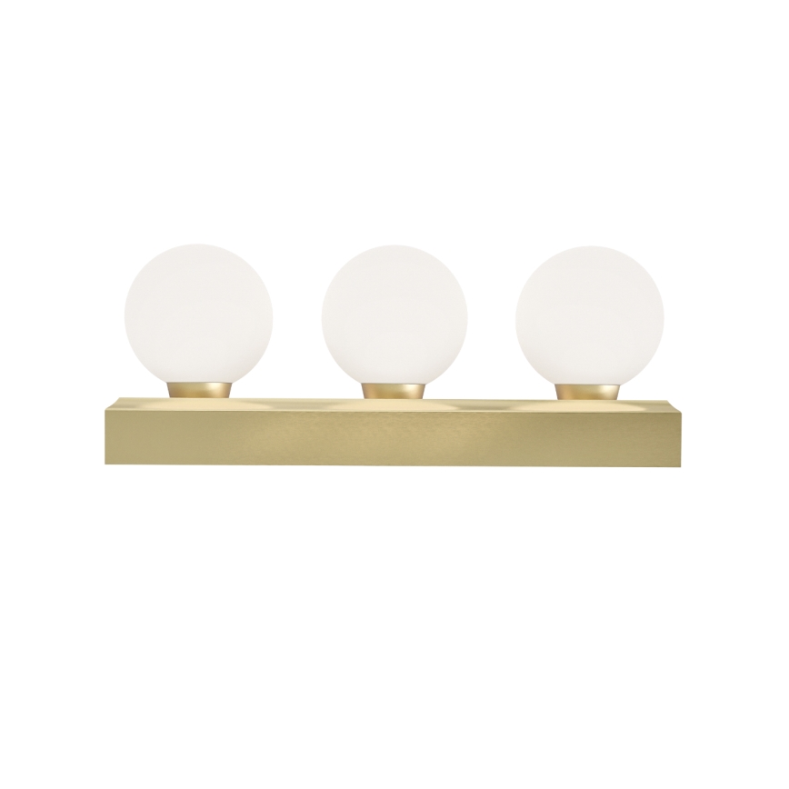Open Design OR85716 - Applique da bagno MERINO 3xG9/8W/230V 30 cm IP44 ottone