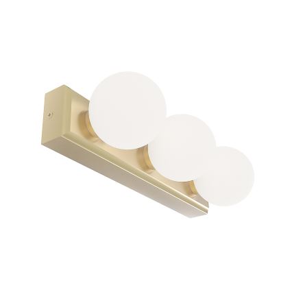 Open Design OR85716 - Applique da bagno MERINO 3xG9/8W/230V 30 cm IP44 ottone