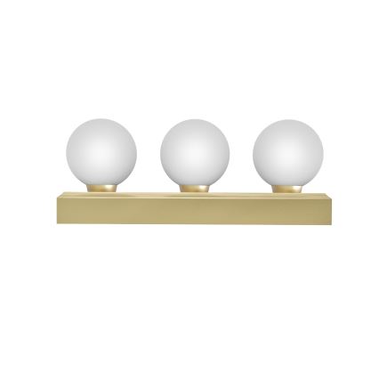 Open Design OR85716 - Applique murale pour salle de bains MERINO 3xG9/8W/230V 30 cm IP44, finition laiton