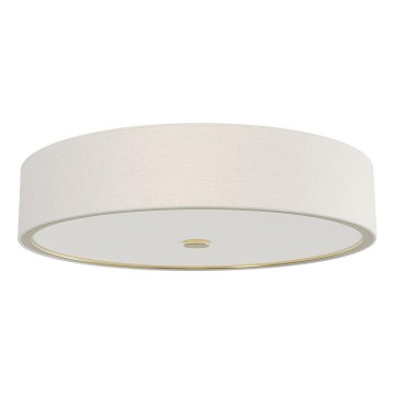 Open Design OR85976 - Plafoniera ZALINDRO 4xE27/15W/230V Ø 54,5 cm bianco/ottone