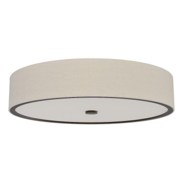 Open Design OR85990 - Plafonnier ZALINDRO 4xE27/15W/230V Ø 54,5 cm beige/marron