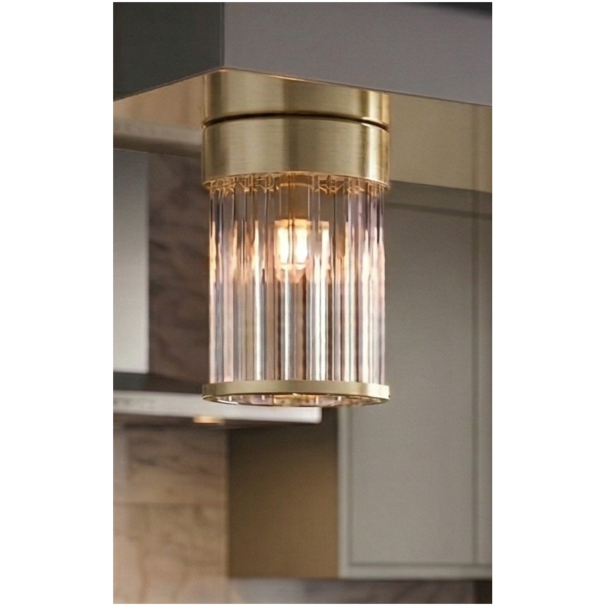 Open Design OR86096 - Faretto FIATTO 1xG9/8W/230V ottone