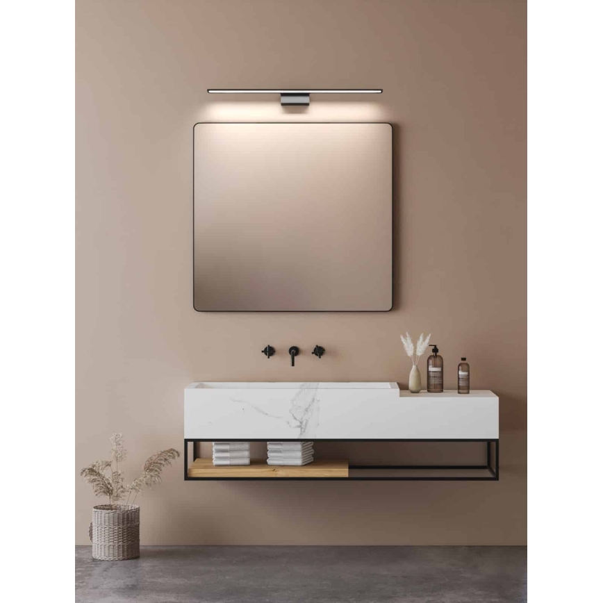 Open Design OR86133 - Illuminazione LED per specchio da bagno LUCE LED/11W/230V 3000/4500/6500K 61,5 cm IP44 nera