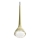 Open Design OR86171 - LED-Pendelleuchte CRIMA LED/7W/230V, Messing, mit Stahlseilaufhängung
