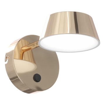 Open Design OR86539 - LED-Wandleuchte TIMO LED/6W/230V 3000/4500/6500K Messing