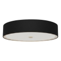 Open Design OR86553 - Plafoniera ZALINDRO 6xE27/15W/230V Ø 74,5 cm nero/oro