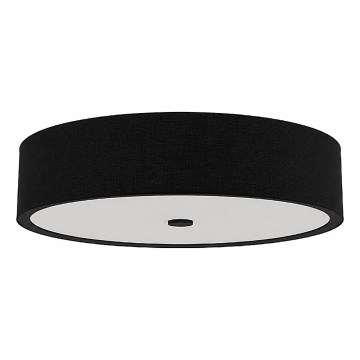 Open Design OR86584 - Plafoniera ZALINDRO 4xE27/15W/230V Ø 54,5 cm nera