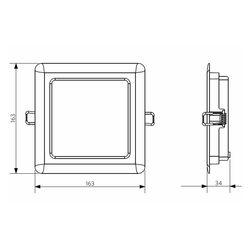 Opple 26664 - Plafoniera a LED per bagno LED/12W/230V 3000K IP44