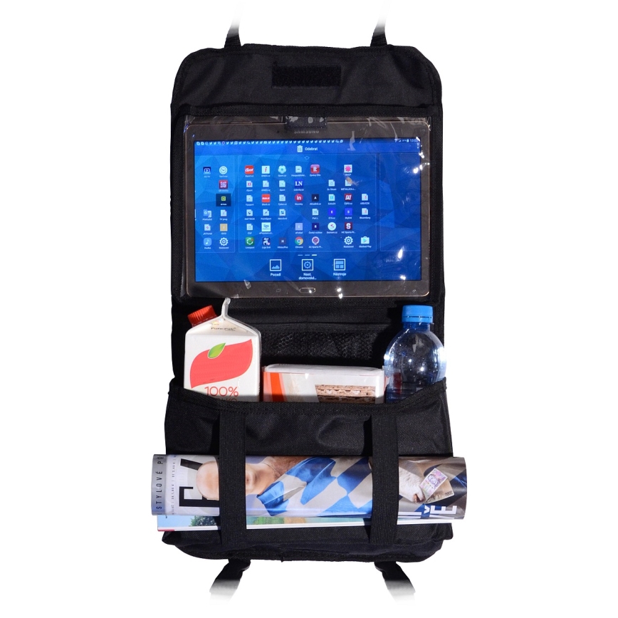 Organizer per auto 53x28 cm nero