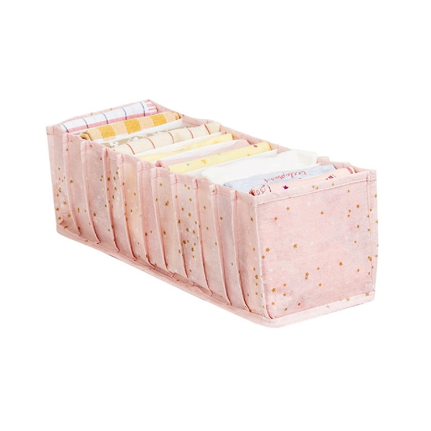 Organizzatore per armadi 42x16x13 cm rosa