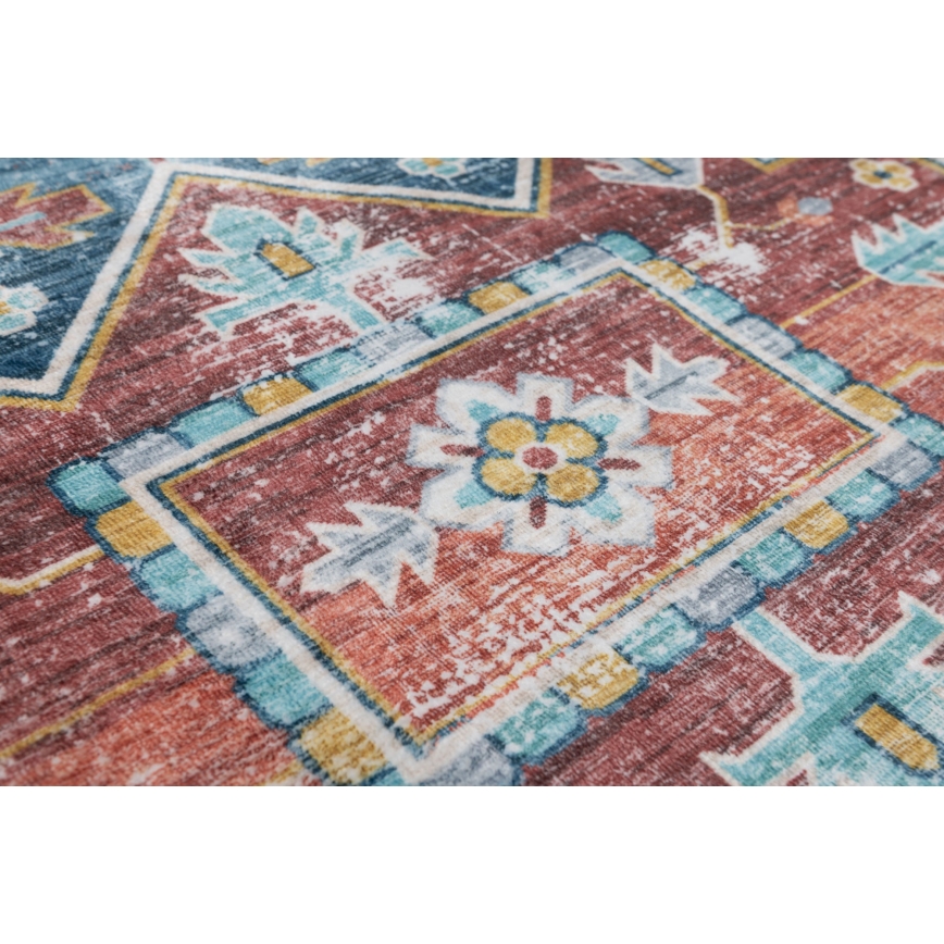 Orientalischer Teppich DOVE-VINTAGE 120x170 cm 2600 g/m2 mehrfarbig