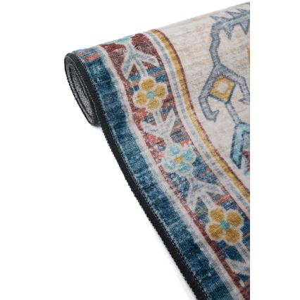 Orientalischer Teppich DOVE-VINTAGE 120x170 cm 2600 g/m2 mehrfarbig